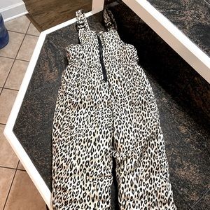 Leopard Girls snowsuit